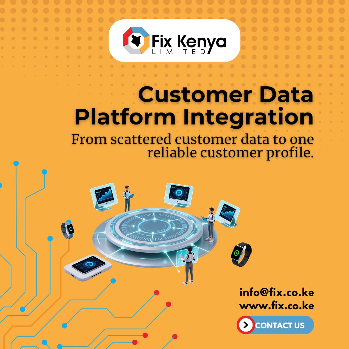 FixKenya's tweet image. Siloed customer data costs Kenyan businesses millions in lost personalization.

We integrate CDP to create one unified profile — from web, app, CRM, email &amp;amp; more.

Result: 30–50% better campaigns.

Reply “UNIFY” → get our free CDP Vendor Comparison + integration roadmap.