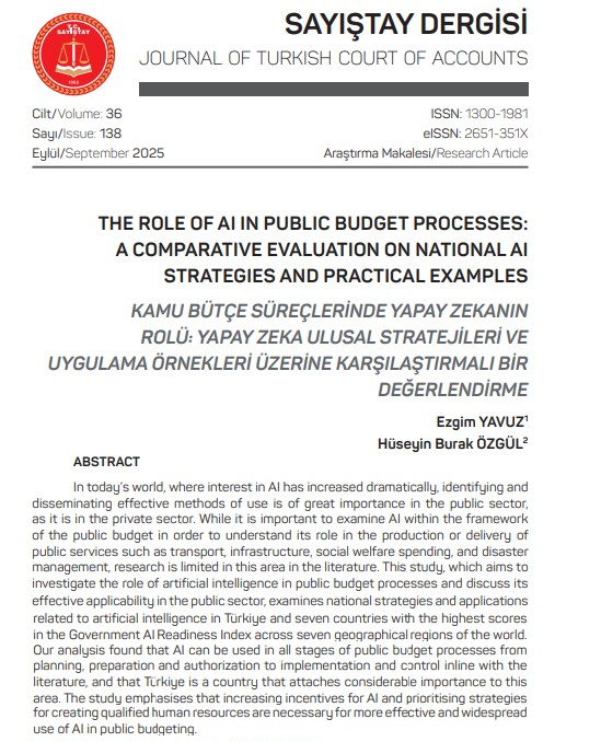 Turkish Court of Accounts - TCA tweet media