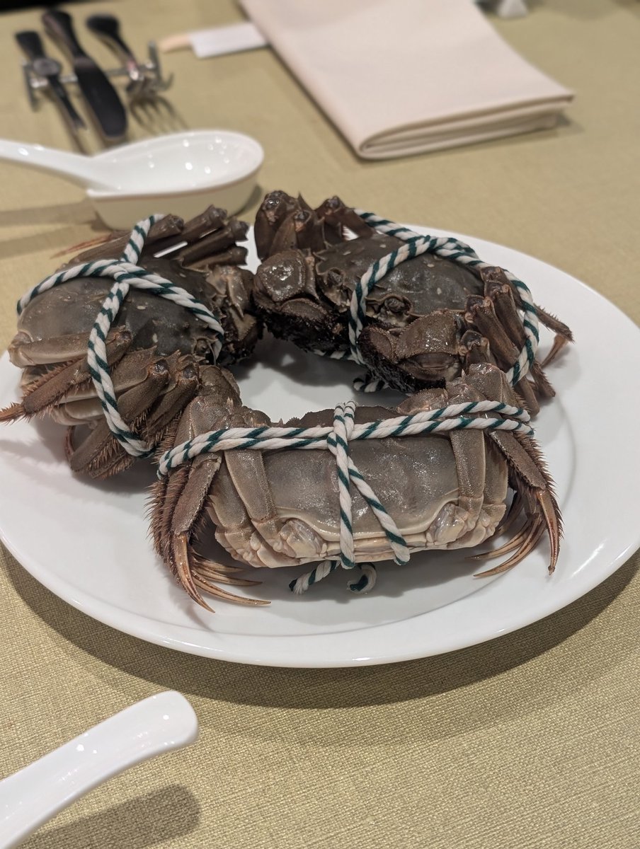 この前人生で初めて上海蟹たべました

「ハーブを添えたFinger bowelでございます」
って一緒にお洒落なお水渡されて
「なに？！中国茶〜！おしゃれ〜！」
って飲み干そうとしたら

「それ指洗うやつ！洗うやつ！」
って全力で止められ大恥をかきました

皆様もお気をつけくださいませ
美味しかった