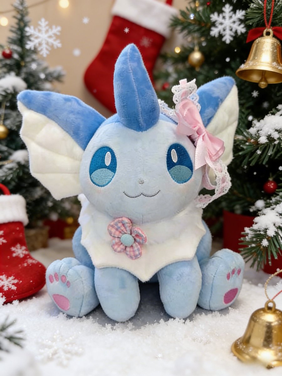 🎄🎁On Christmas, I want to snuggle up warmly by the fireplace with Vaporeon and unwrap packages together
🔗puffo.net/product/vapore…
    
#Vaporeon #plush #pokemon #Eeveelutions #pokemonplushcollection #plushcollection
