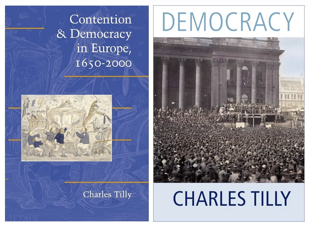 Charles Tilly on the State and Democracy

Tilly is best known for his research on the state and social movements. However, in the 2000s he turned his attention to democracy and wrote these two books on the interaction between the state and democracy.