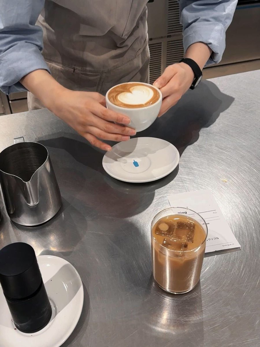 一杯のコーヒーで、
これからの集中を迎える。