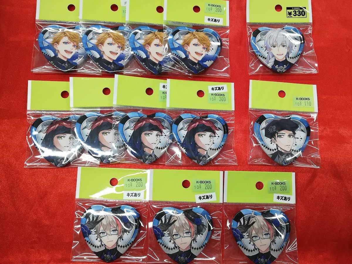 入荷情報】 「アイ☆チュウ」より AGF2025 9周年 ハート缶バッジが入荷