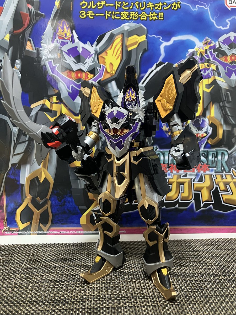 部分塗装で仕上げました。 魔神合体ウルカイザー！！ 20周年に間に合い