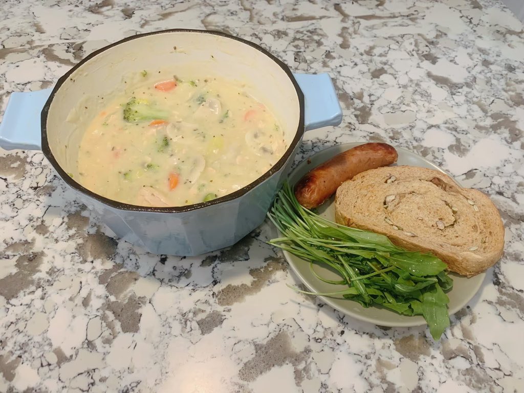 シチューができました