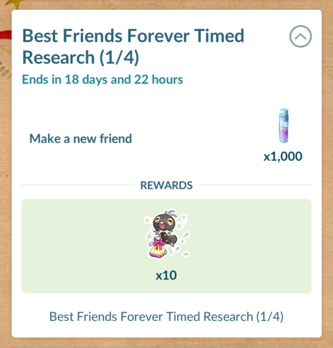 cupkkakee's tweet photo. i love adding randos, i try to send gifts often!
friend code: 219243735364
#PokemonGO #PokemonGOfriends https://t.co/C7R7qCqocZ
