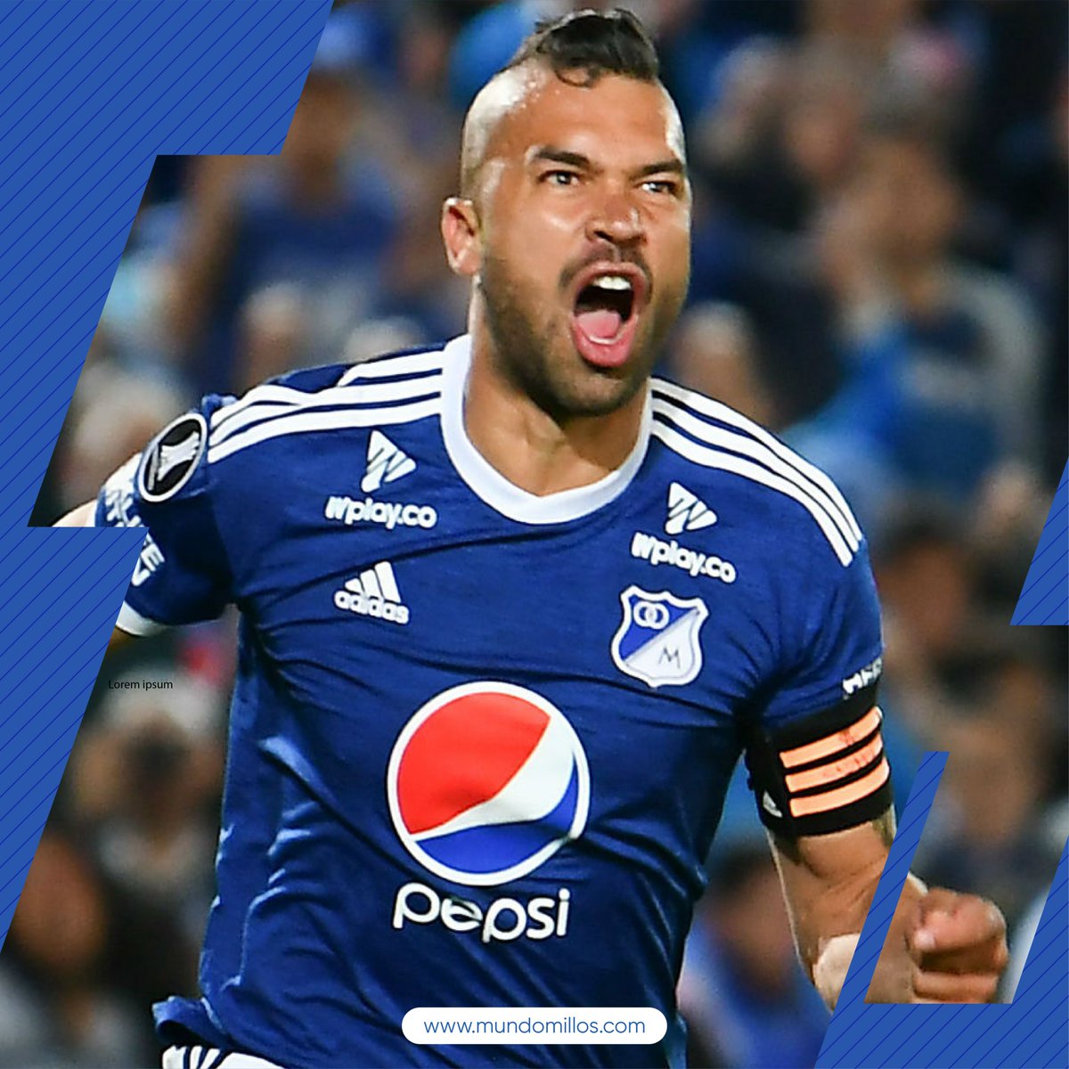 MundoMillos's tweet photo. #CUMPLEAÑOS Defensor. Pasó por Millonarios entre 2013 y 2018, fue capitán, anotó 18 goles con nuestra armadura sagrada y fue campeón con el Embajador de Liga en 2017-II y SuperLiga 2018.

Felicitamos a @AndresCadavid26 hoy en su cumpleaños 40 🎁🎂🎉🍾🥳🪅

#EstamosEnTodosLados https://t.co/XsVYXuYCWa