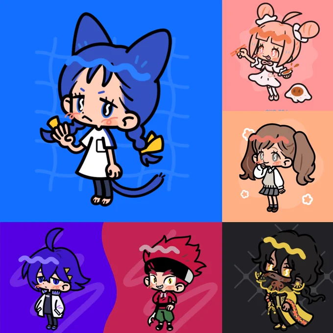 #今年の4枚 今年もそんなにたくさん絵を描けなかった…