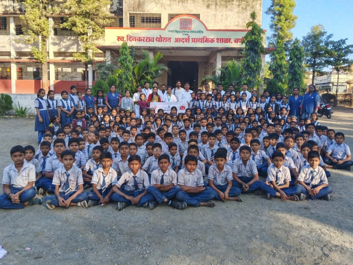 icmrnirwoh's tweet photo. As part of #SickleCellAwarenessWeek MRHRU Vani &amp; Rural Hospital, Vani conducted SCD awareness &amp; screening programme on 15 Dec 2025 in Vani, Dindori Block, Nasik. 400+ students engaged &amp; 250+ screened for SCD. Strengthening early detection through school-based public health action https://t.co/TXU4koMJvc