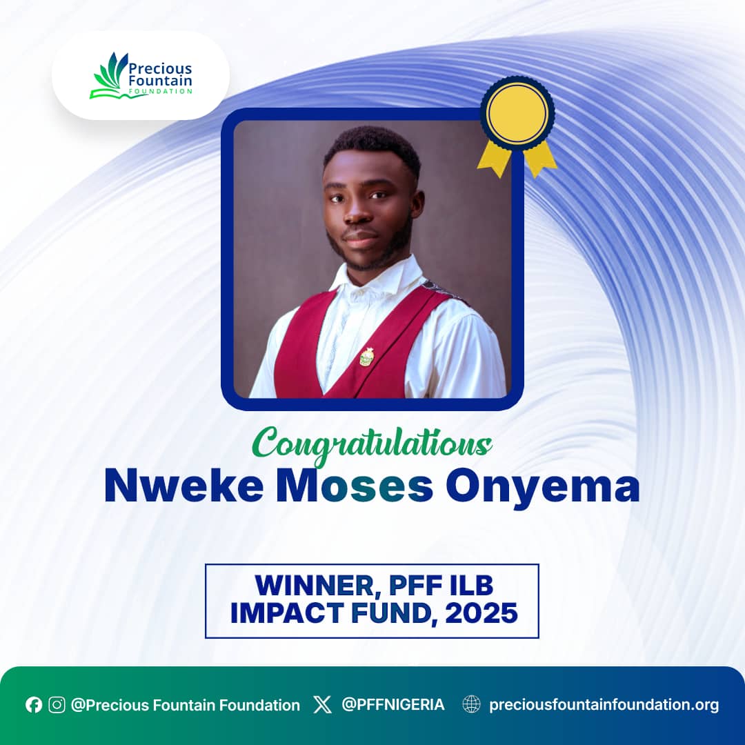 NwekeMoses13's tweet photo. Global Change Maker

#impact

Special thanks to @preciousfountainfoundation https://t.co/GpJ4ivfTZl
