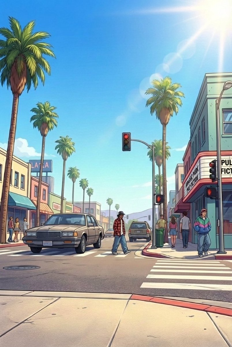 90年代の風景画を依頼したら、作風まで古くさくなってしまって四苦八苦