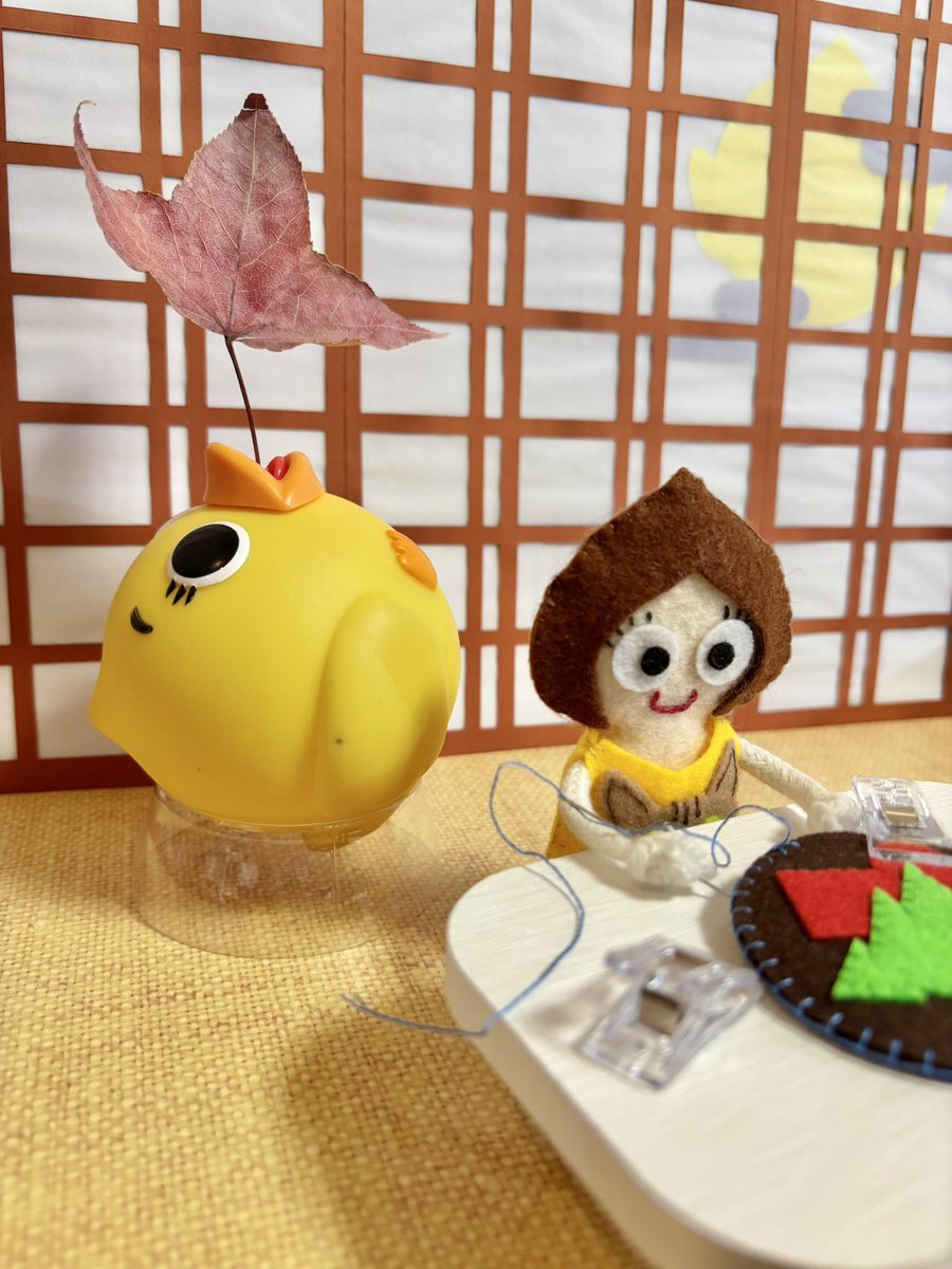 退屈すぎて パフォーマンスを始めたピヨ太郎 （ひでみ） @taminomoto