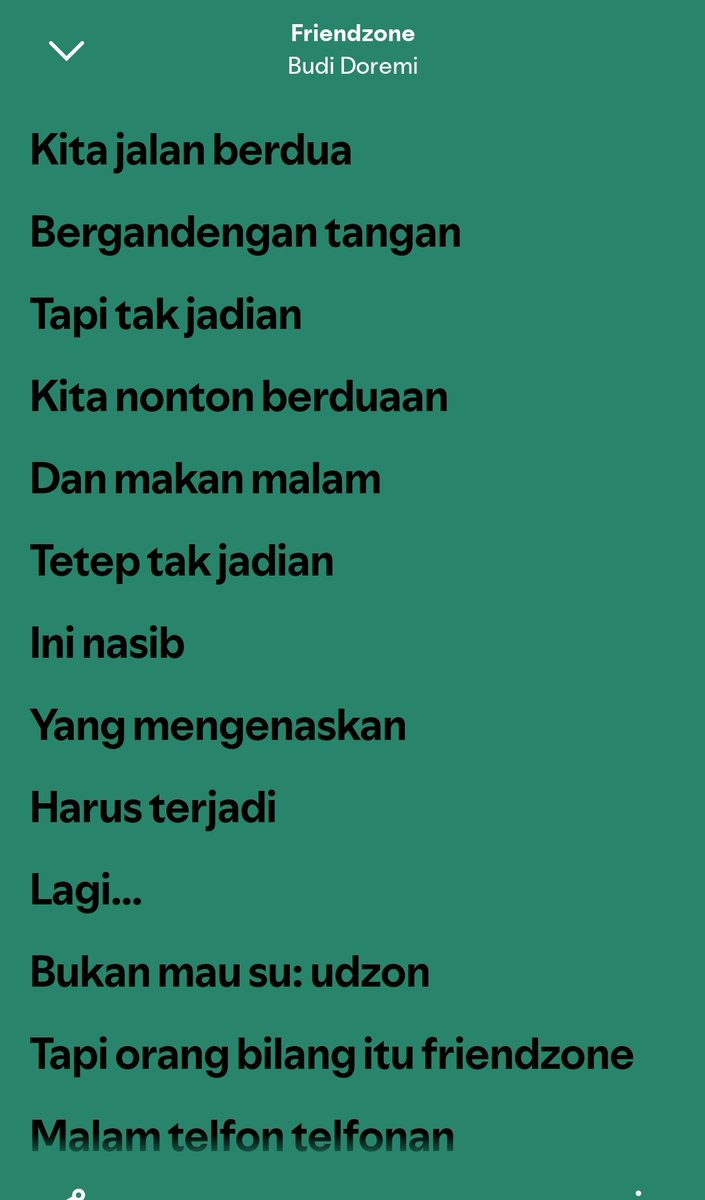 Lagu paling relate bulan ini 😔