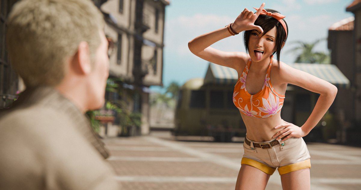 Foc_Follet's tweet image. Yuffie - @Billyhhyb 
Costa Del Sol - @Ebi3D_