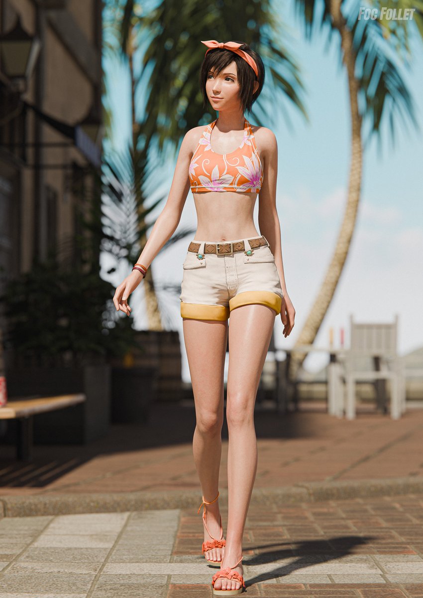 Foc_Follet's tweet image. Yuffie - @Billyhhyb 
Costa Del Sol - @Ebi3D_