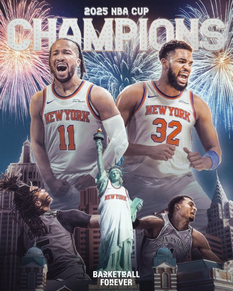 The Knicks win their first title since the NBA Championship in 1973 🔥🏆