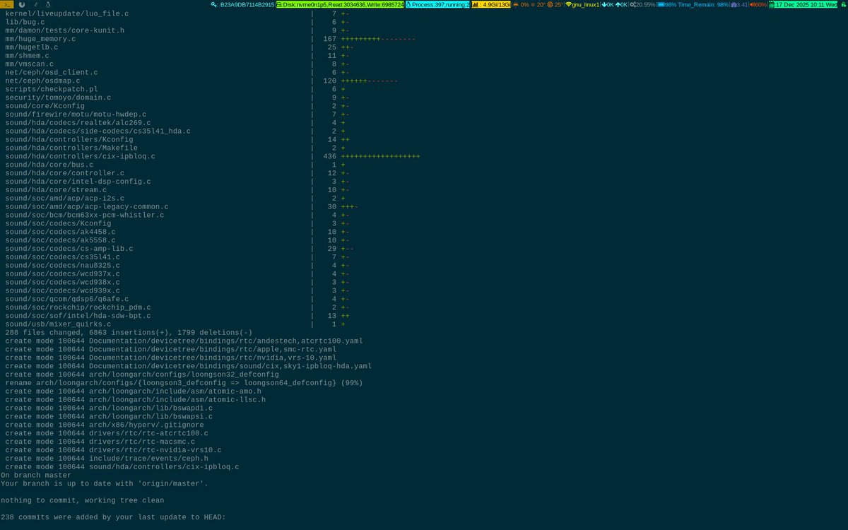unixbhaskar's tweet image. Linux stable update .....

#linuxadmin #opensource #linuxkernel #operatingsystem