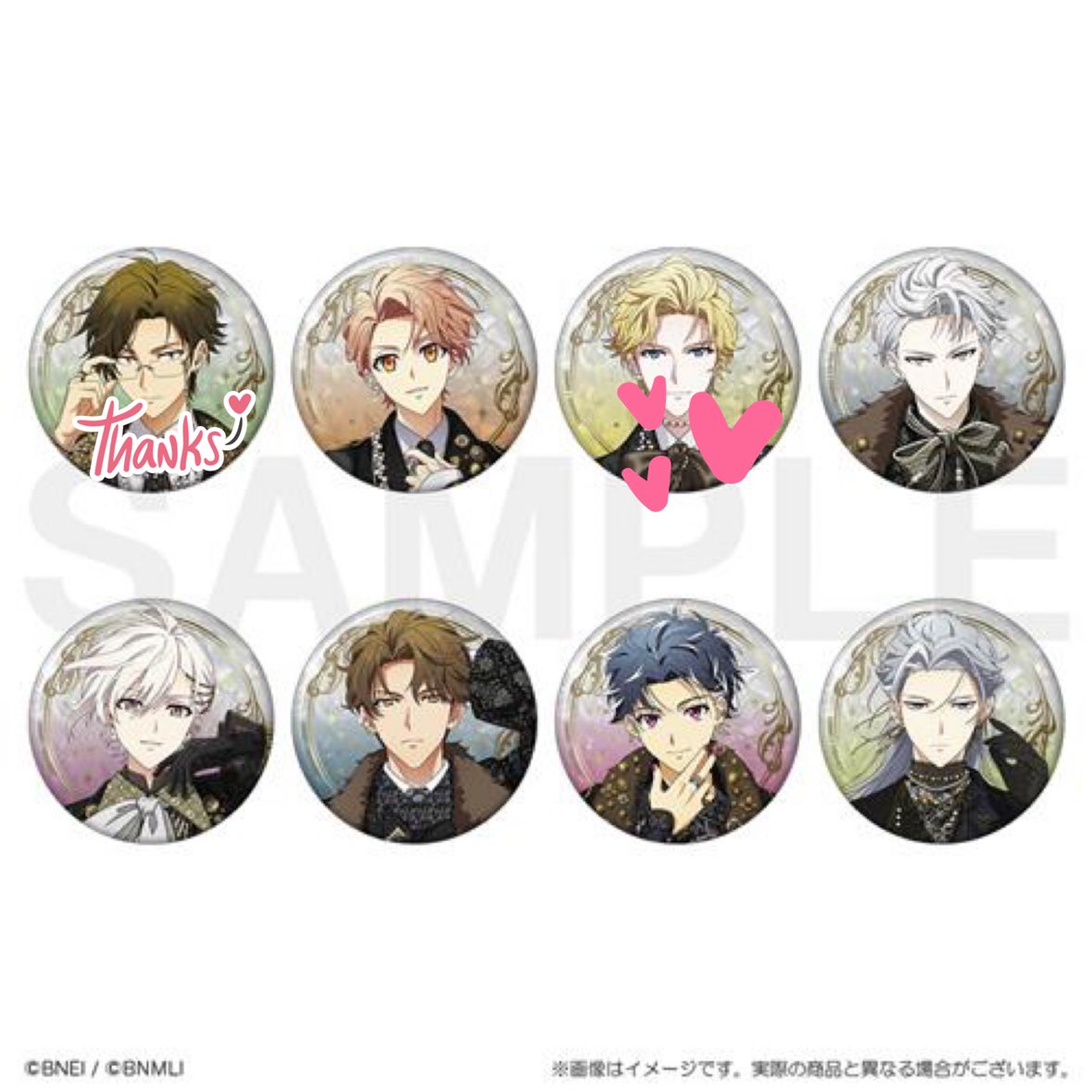 アイナナ EXPO 缶バッジ 百 アイナナ アイドリッシュセブン EXPO エキスポ 缶バッジコレクションB