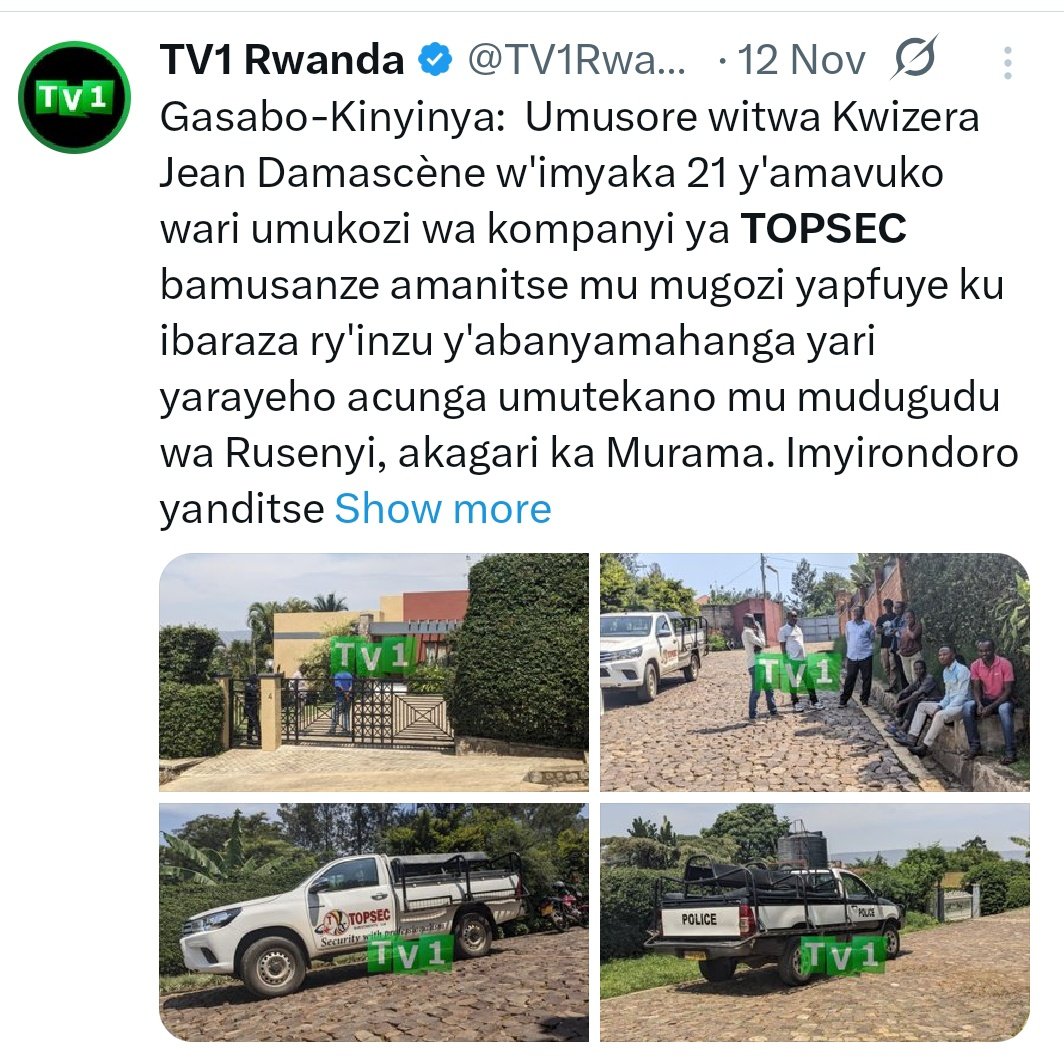 Iyo Bapfuye
Mwebwe Murababara?