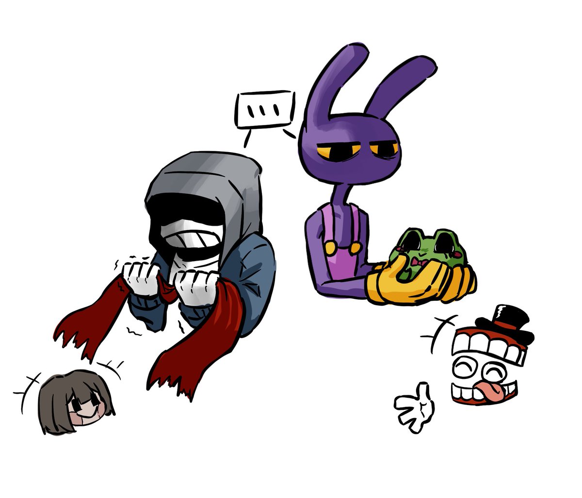 T and C 様 おまとめページです（ 371、368、369、370 ） tadc #undertale 🦴🐰🐸