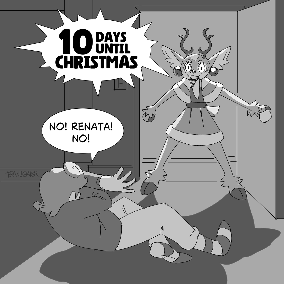 drawligator's tweet image. 🦌⁉💥