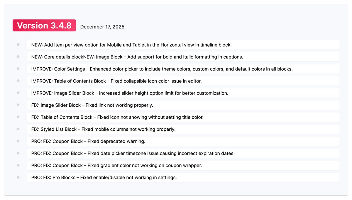 Ultimate Blocks 3.4.8 is here!