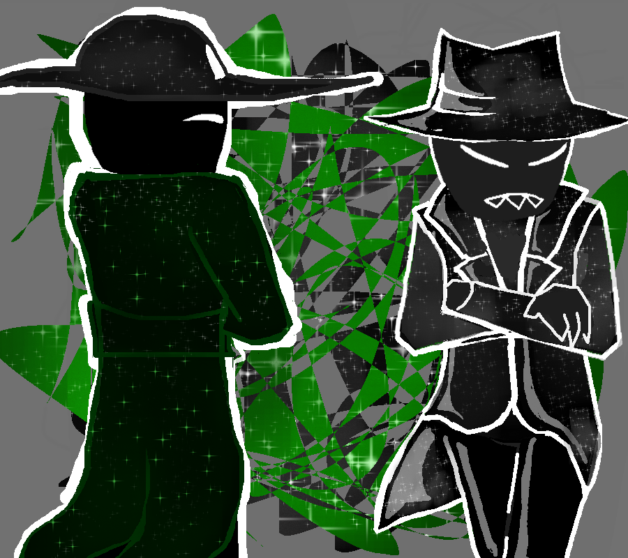 DailyJackNoir's tweet image. Day 40 - #SNOWMAN #SPADESSLICK (strawpage request of spades slick having the cool glitter thing snowman has. im sorry for the hiatus its because everything horrible that could have ever have happened in my life JUST HAPPENED)