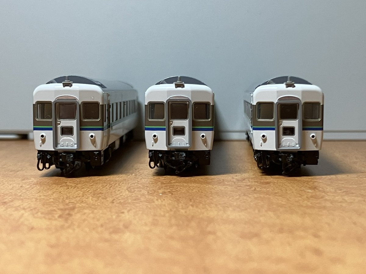 実家から帰って来たのでTomixのスハネフ14の500番台にJC6387のTN