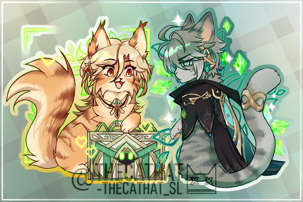 🐈🐈‍⬛ 
#haikaveh #GenshinImpact