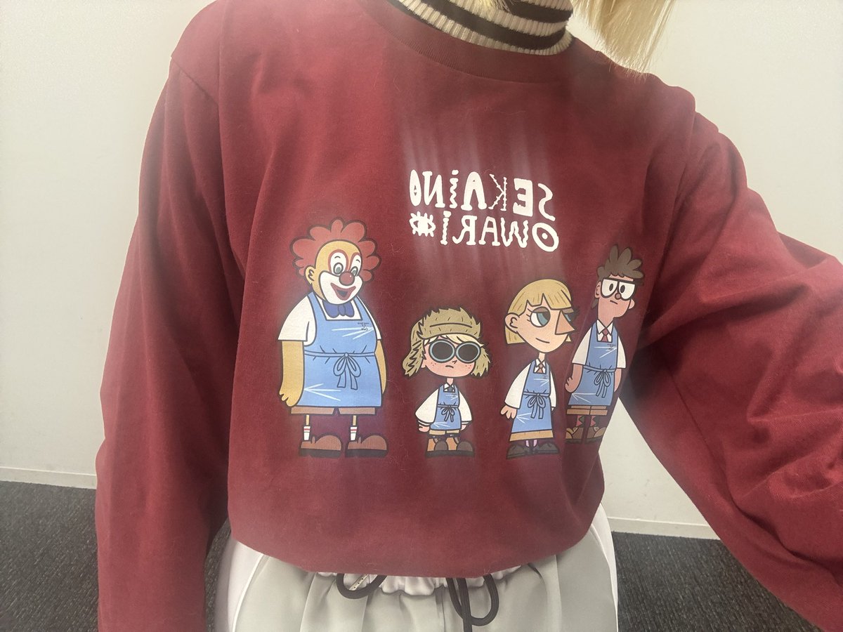 セカオワ ロングTシャツ mad lamb café 今日はmad lamb cafeでゲットした セカオワさんの激かわロンTを身に