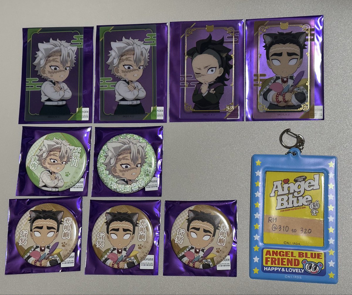 交換•譲渡】鬼滅の刃 ナンジャタウン 特別任務 其の弐 缶バッジ クリア