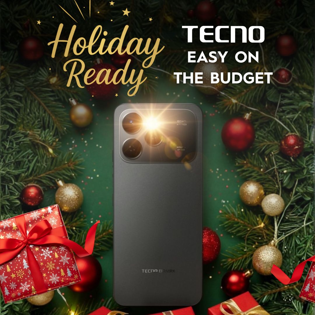 TECNOMobileSA's tweet image. Holiday-ready. Easy on the budget.
The SPARK 40 has all the essentials for the season —
and it’s still going at a great festive offer. 🎄🌟

#TECNOMobile #HolidayDeals #FestiveSeason