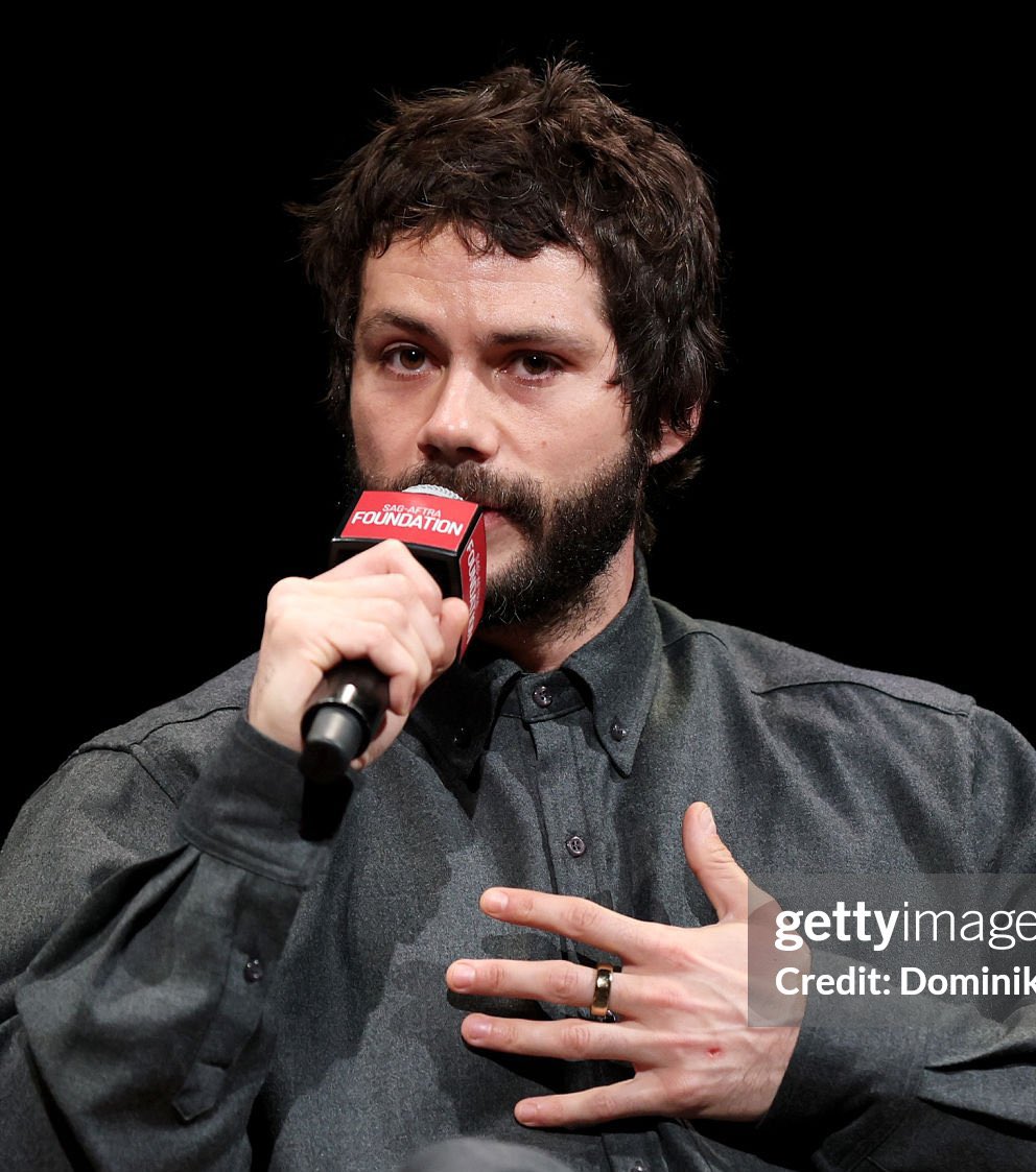 dobscockwhore's tweet image. miles’s chocolate-brown hair sticks up in every direction. his matching beard is pure chaos.