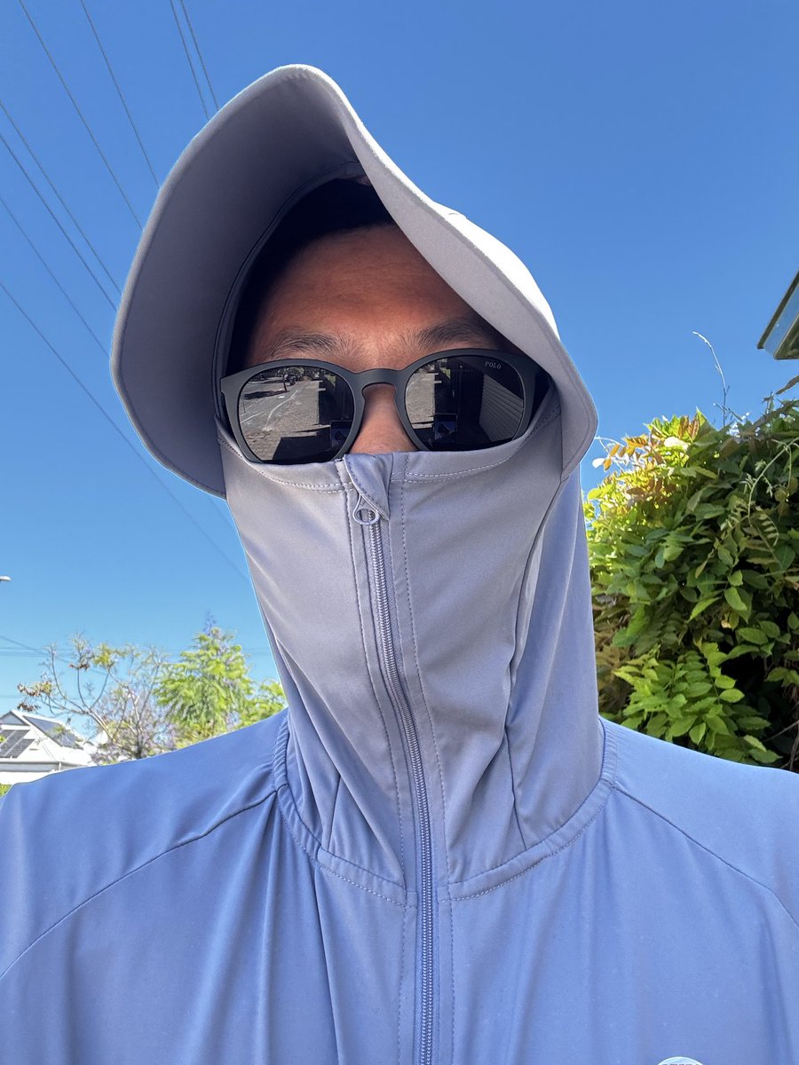 Walking in 35 degrees..