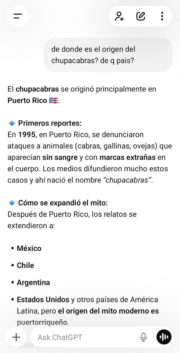 akowbt's tweet photo. @marsback24 @Xandernegrete @Luis06535779 pues si pones el chupacabras EN MEXICO, obvio te saldrá eso, formula bien la pregunta bebé!!! https://t.co/mkZgM3rNVl