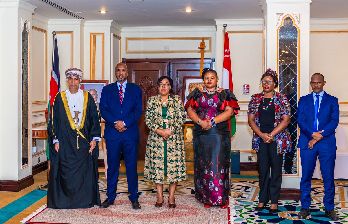 Kenya Embassy Muscat tweet media