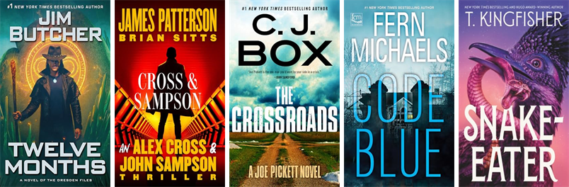 This week the Cyrenius H. Booth Library has 44 new books.  New items include Twelve Months, Cross and Sampson, The Crossroads, Code Blue, Snake-Eater, Goosebumps 2, Stolen in Death, Isles of the Emberdark, The Mistletoe Kisser, and Woman Down. wowbrary.org/nu.aspx?p=3076…