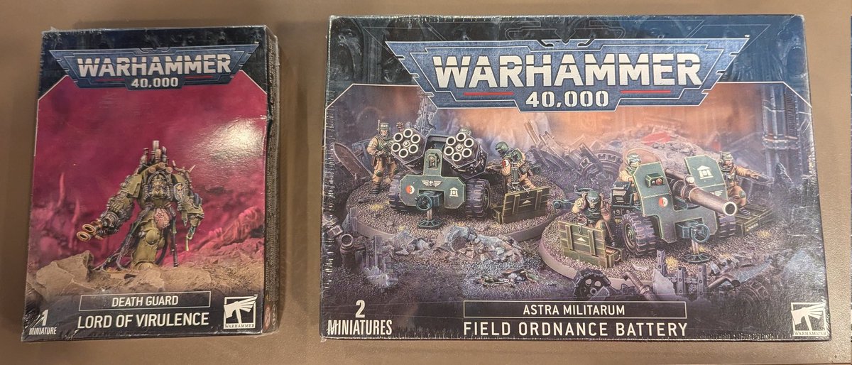 ウォーハンマーのミニチュアも入荷です！ 画像1枚目は未開封となって