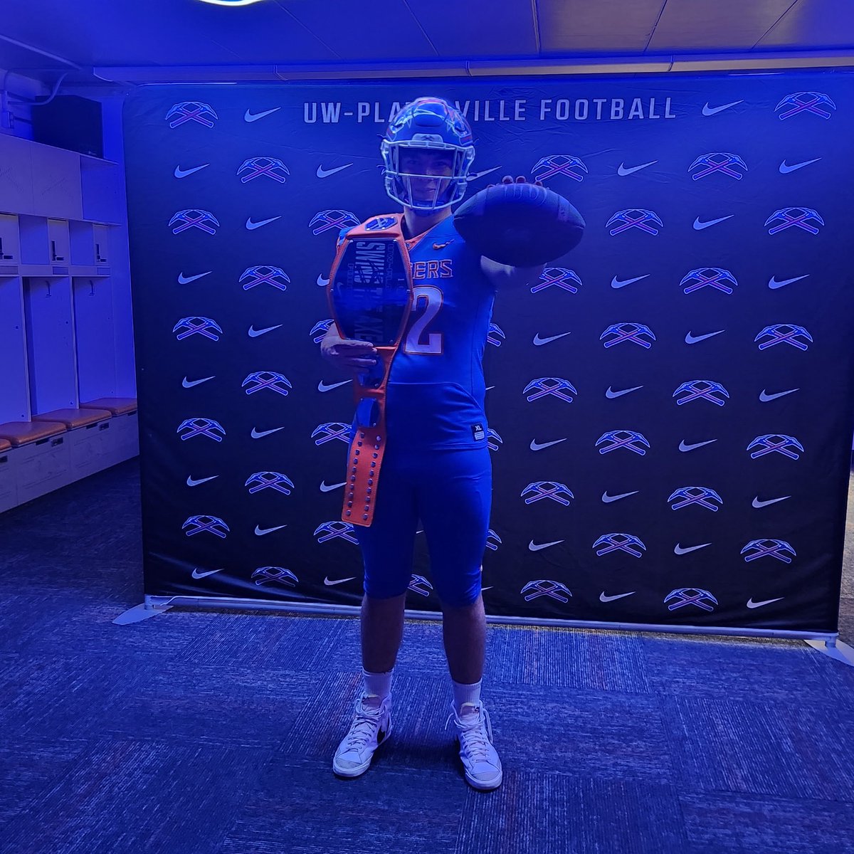 TrentRodruck's tweet photo. Had an amazing time at my official visit @UWPlattFootball https://t.co/RxXWKrcDLy