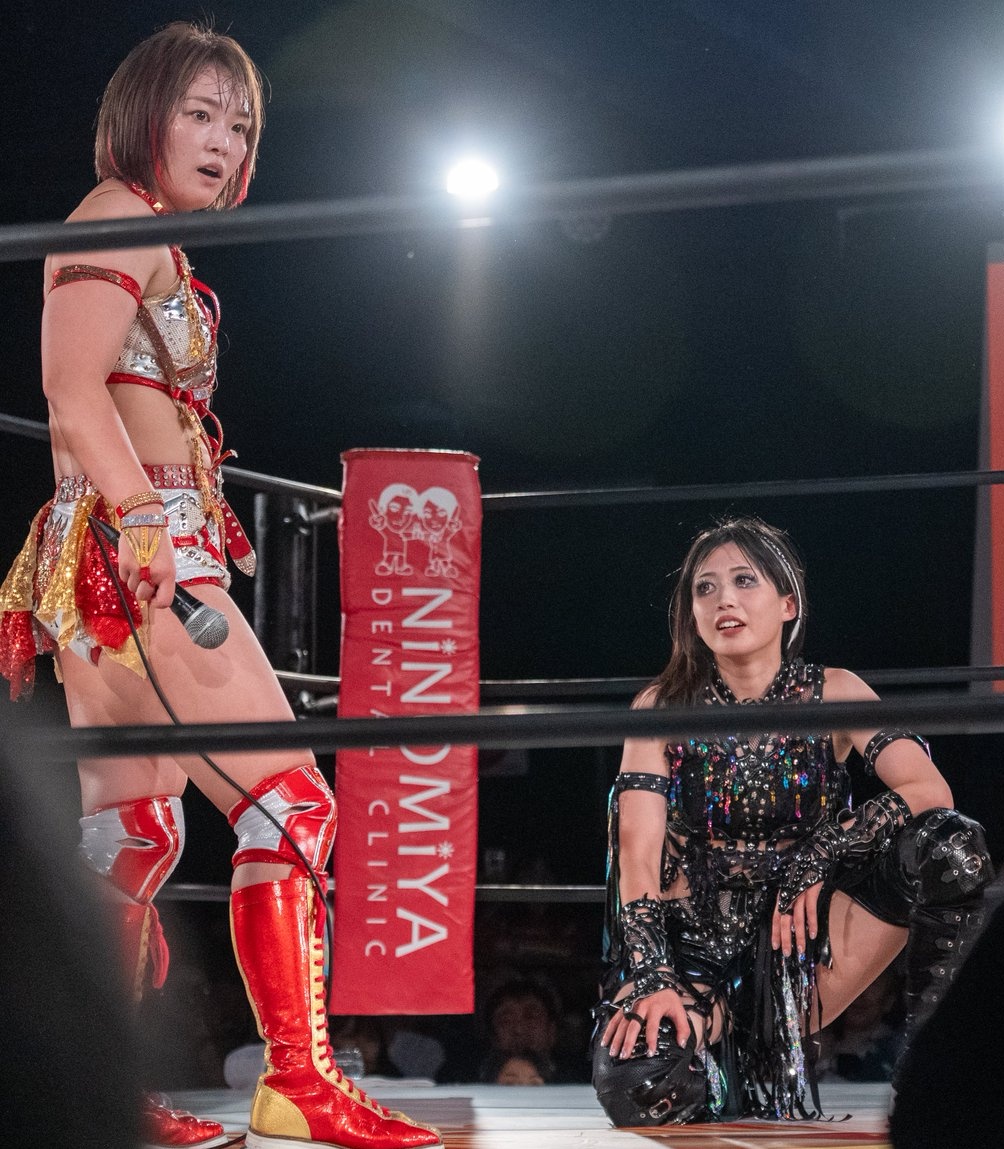 お昼の1枚✨今日は女子プロレス界にとって華々しい日となりましたね