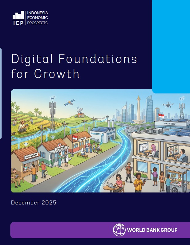 Telah dirilis Indonesia Economic Prospects terbaru:
Ekonomi Indonesia tetap tangguh di tengah ketidakpastian global. Pertumbuhan ekonomi diperkirakan sekitar 5,0% di tahun 2026 dan 2027. Transformasi digital jadi kunci pertumbuhan di masa depan. wrld.bg/IUBG50XKHRw