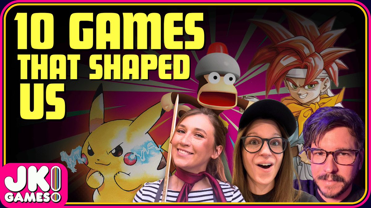 New Episode 🚨 10 Games That Shaped Us.. &amp; it’s very fun and wholesome 🥹
youtu.be/scFE57wG7bw