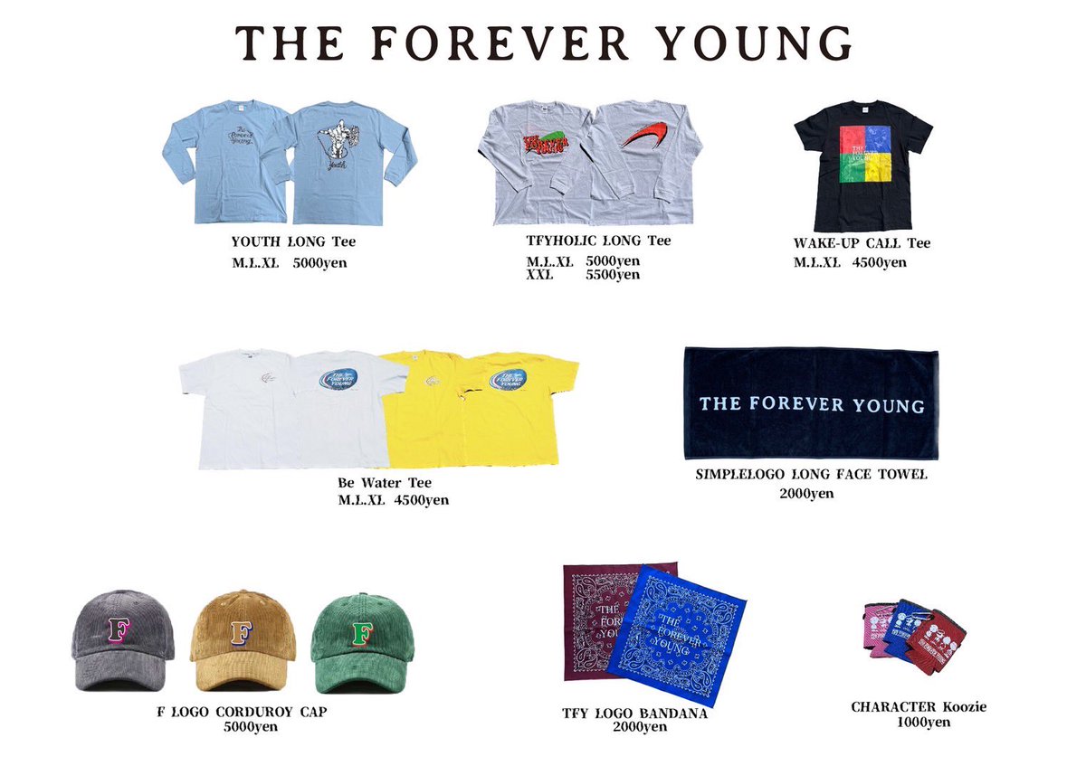 本日！】 鹿児島SRHALL THE FOREVER YOUNG presents FOREVER YOUTH