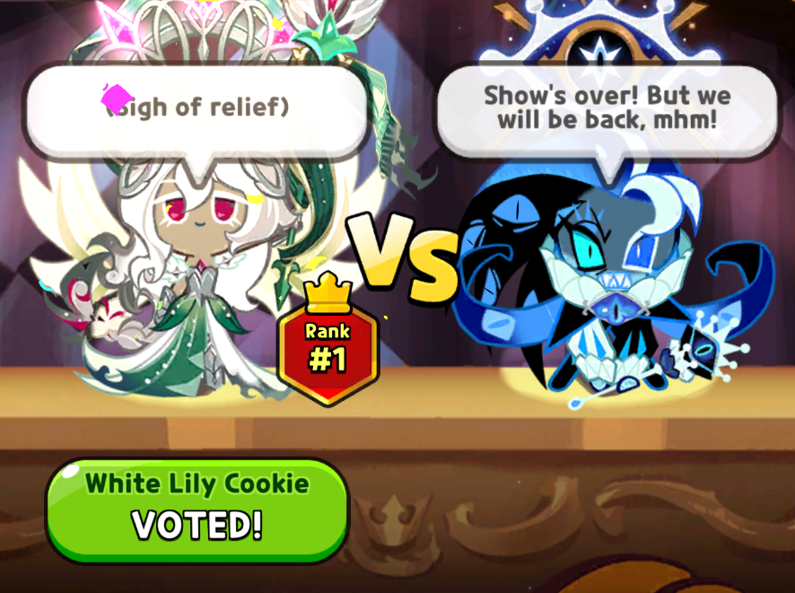 that's how it should be