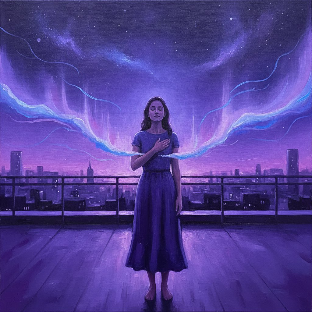 TruthDropMuseum's tweet photo. 💜 TruthDrop #065 – The Signal
That quiet moment when you just know…
before you can explain why. https://t.co/ulRW6K3fMl