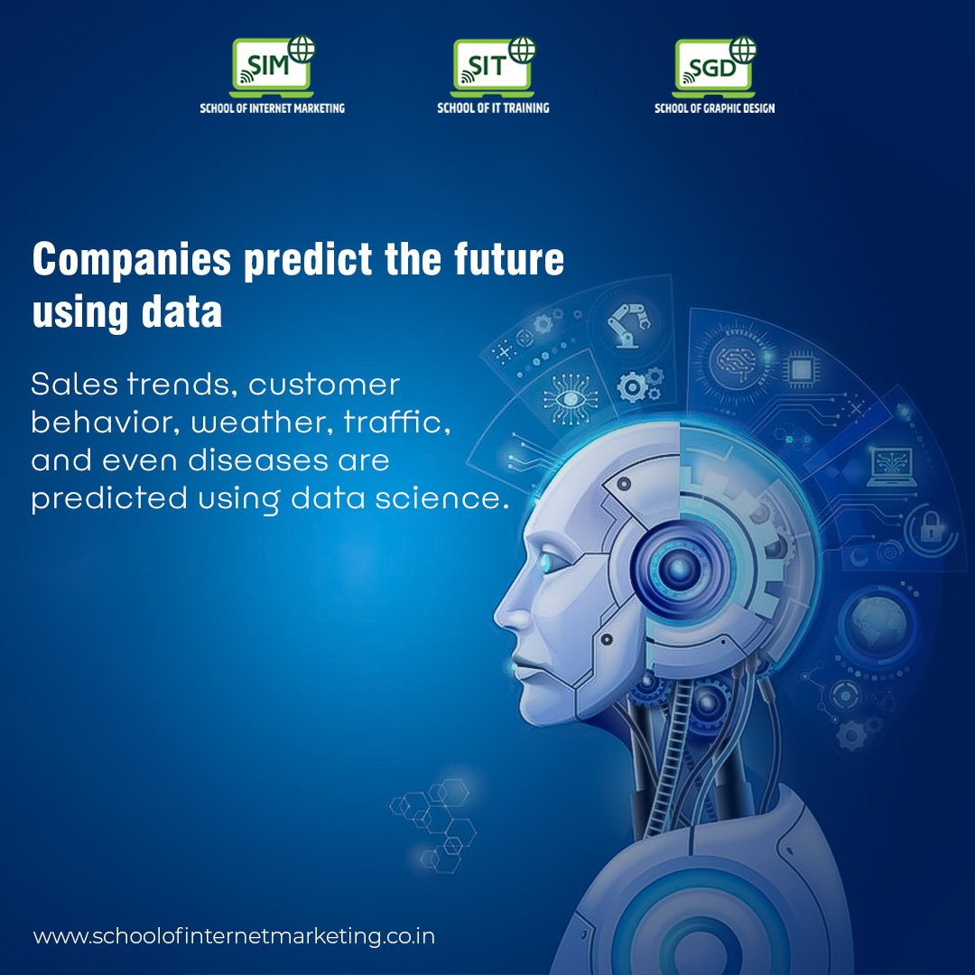 SIT_SchoolofIT's tweet photo. Companies predict the future using data !
Data Science/ Analytics Facts ✓
#DataScience2026 #DataAnalytics #datasciencejobs #facts #it https://t.co/Edo8qeNEBy