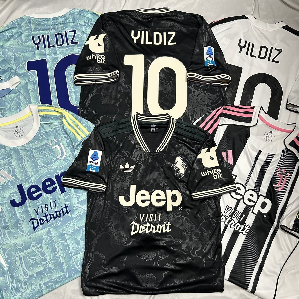 🦓 #ユベントス 🍇 25-26 3RDユニフォーム 🔟 #ユルディズ