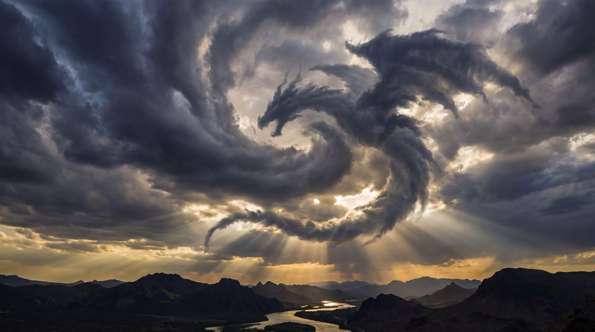 Dramatic Cloud Formation Illusion — example 3