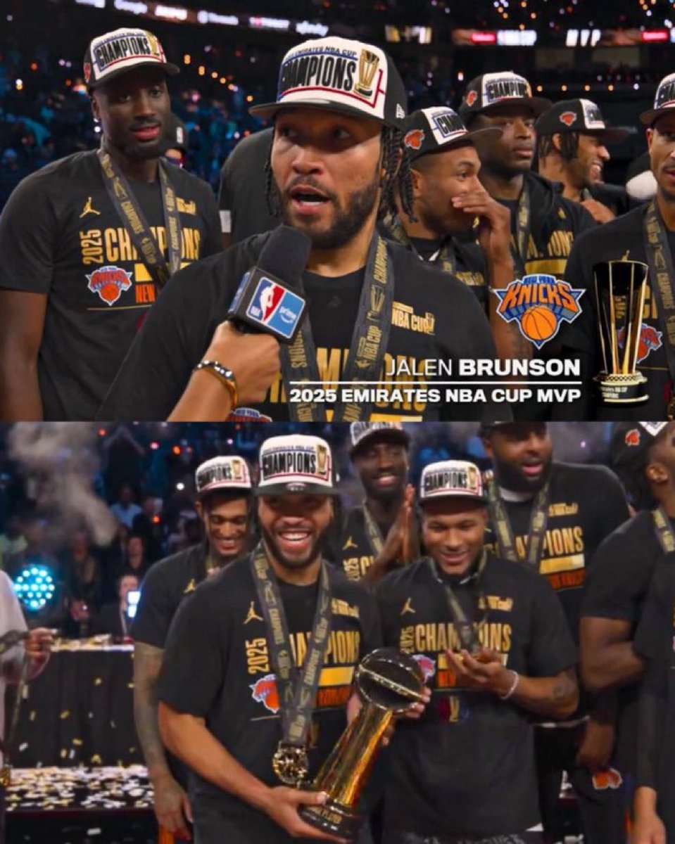 Gracias por aparecer en el Madison. Jalen Brunson, tripa y corazón ❤️🏀🏆✅