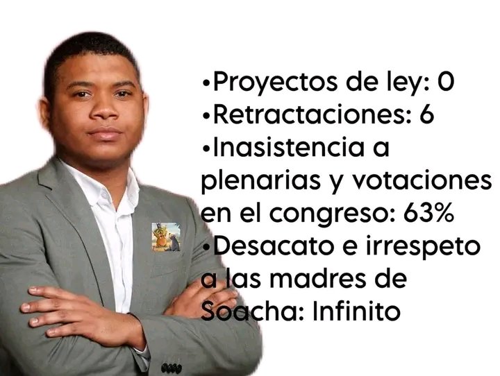 Toca sacar a este personaje del congreso.

#SaquemosAPoloPolo